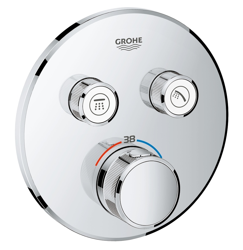 Термостатический смеситель Grohe Grohtherm SmartControl 29119000 для душа, хром