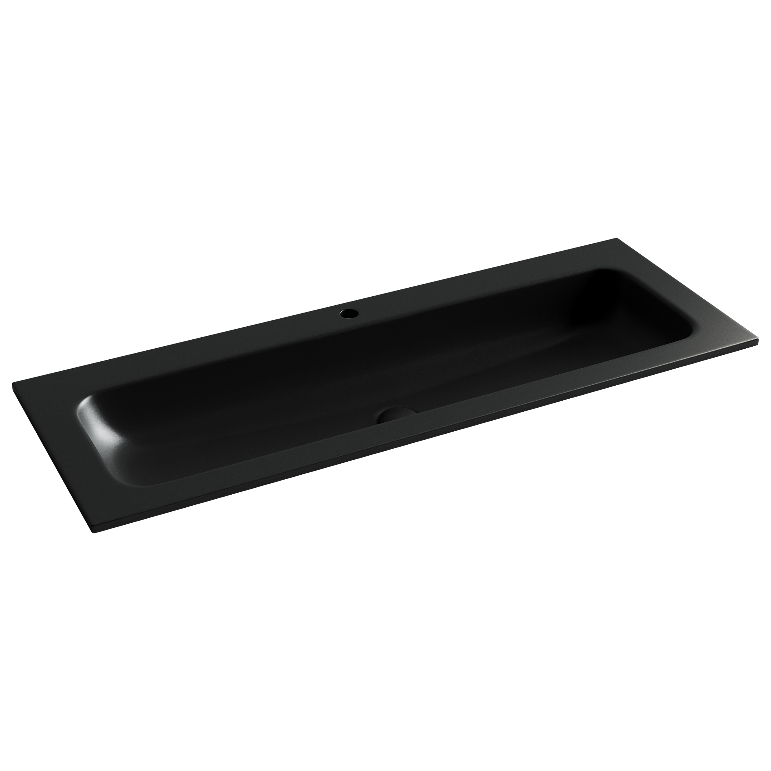 Раковина встраиваемая Ceramica Nova Grace 120см CN7017MB черная матовая