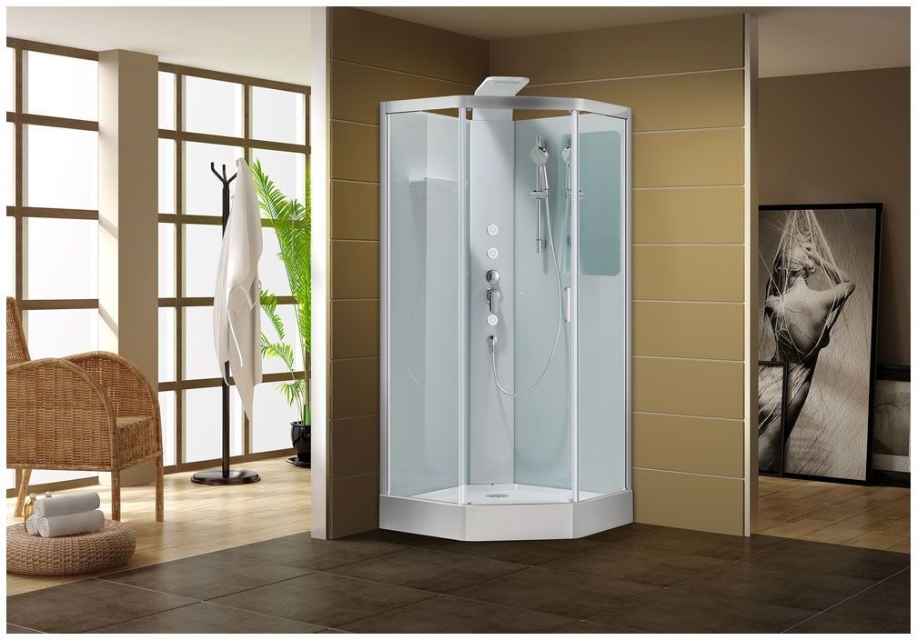Душевая кабина Aquanet Passion P 90x90см прозрачное стекло