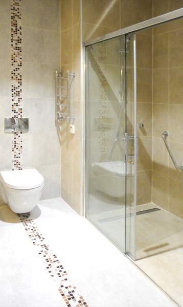 Душевая дверь в нишу GuteWetter Slide Door GK-862 стекло матовое
