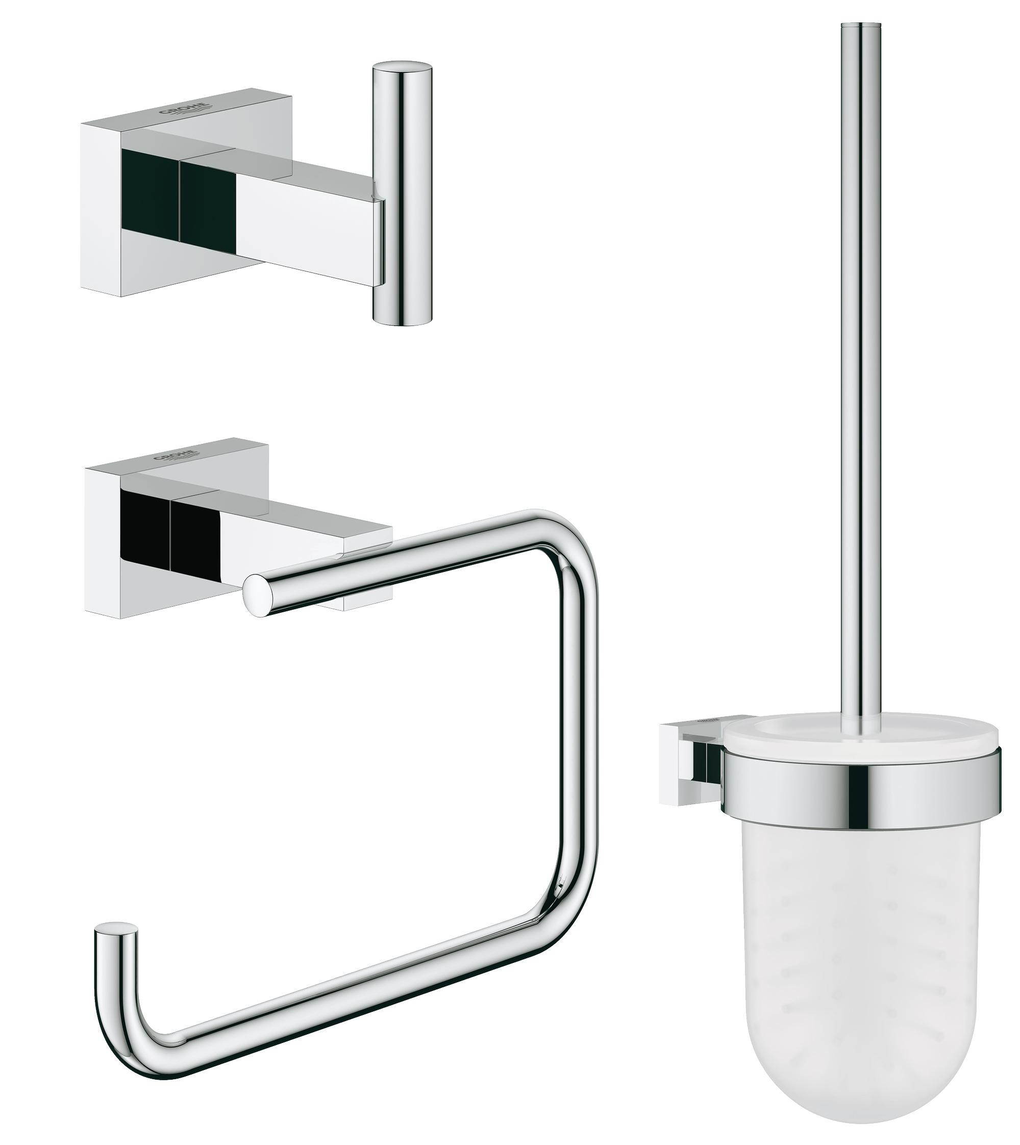 Набор Grohe Essentials Cube 40757001 3 предмета, хром