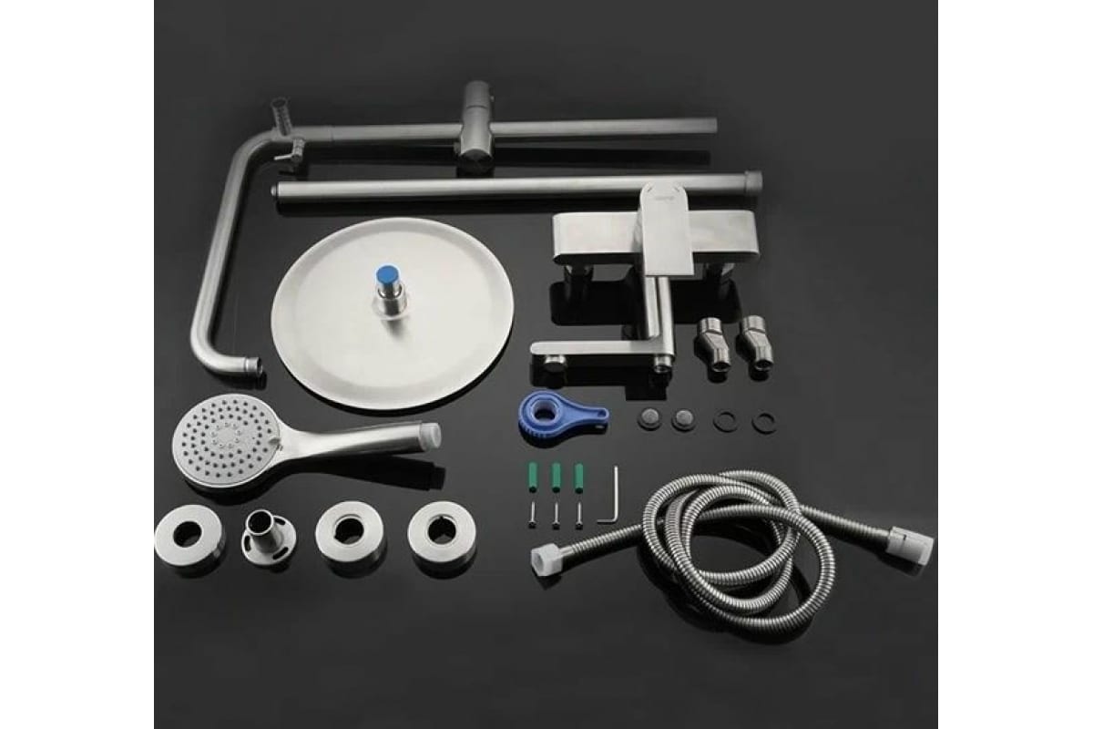 Душевая стойка Gappo G2499-20 сатин Душевая стойка Gappo G2499-20 сатин