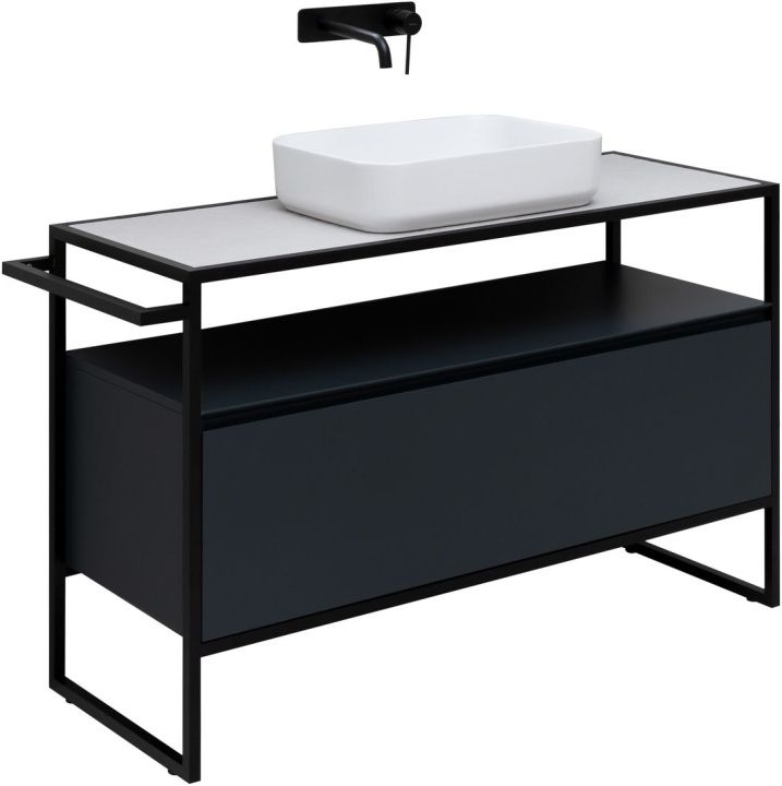 Тумба под раковину Allen Brau Priority 120 1.31004.AM антрацит матовый