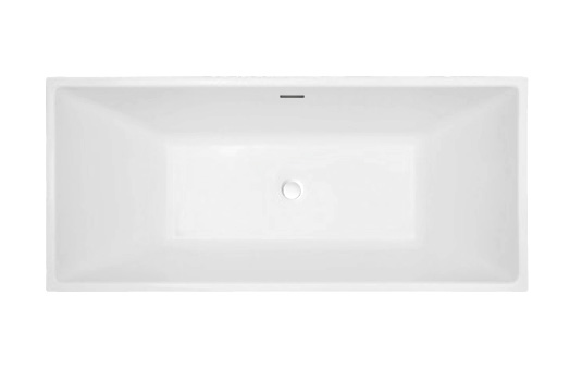 Акриловая ванна ABBER 150x80 AB9224-1.5 белая глянцевая