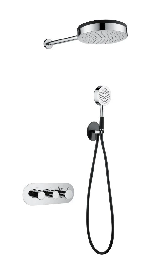 Душевой комплект Cezares MOON-SET-TA250-01 с внутренней частью, хром