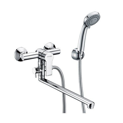 Смеситель для ванны с душем Wasserkraft Ammer 3702L хром