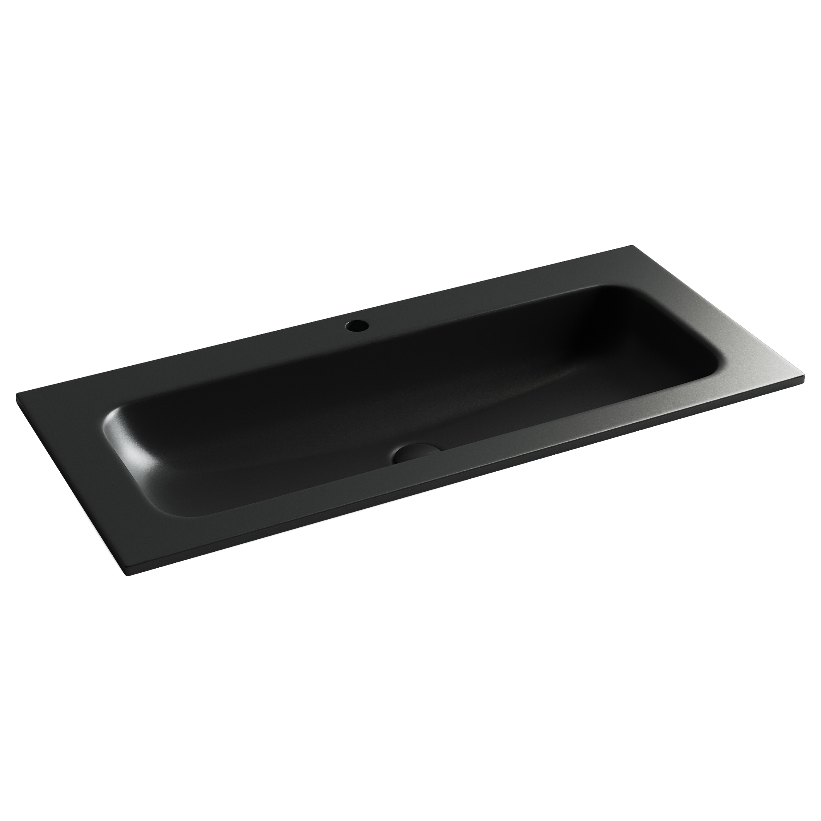 Раковина встраиваемая Ceramica Nova Grace 100см CN7013MB черная матовая