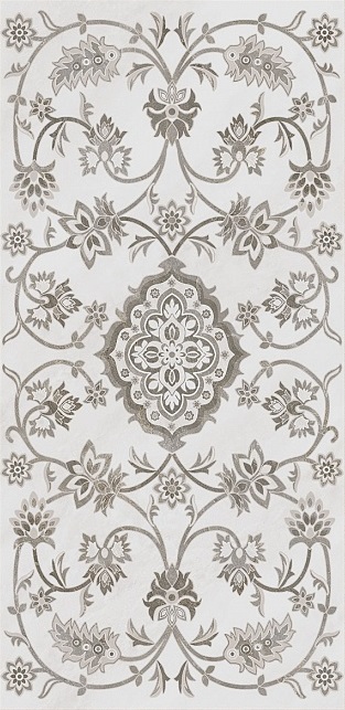 Керамогранит Kerama Marazzi Парнас 40x80 см светлый декорированный лаппатированный