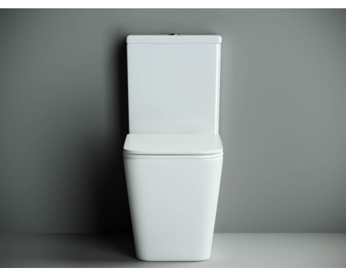 Унитаз-компакт Ceramica Nova Cubic CN1803 белый глянец