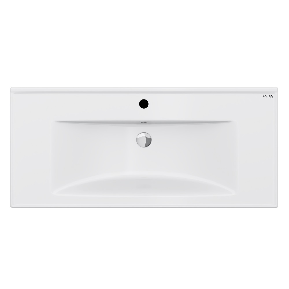 Раковина встраиваемая AM.PM X-Joy 100см M85AWCC1002WG белая глянцевая