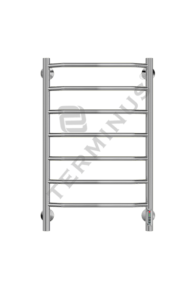 Полотенцесушитель электрический Terminus Классик П6 45х65 см 4630080267107 с полкой, хром