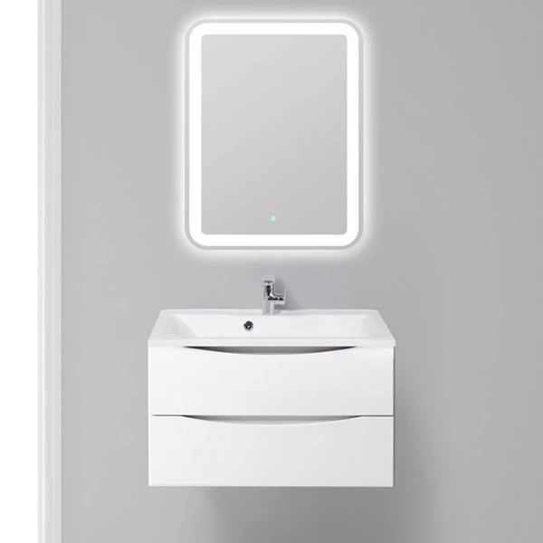 Тумба под раковину BelBagno Marino 80 MARINO-CER-800-2C-SO-BL-P белая глянцева