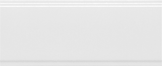 Бордюр Марсо белый матовый обрезной 30x12x1,3, 1, шт