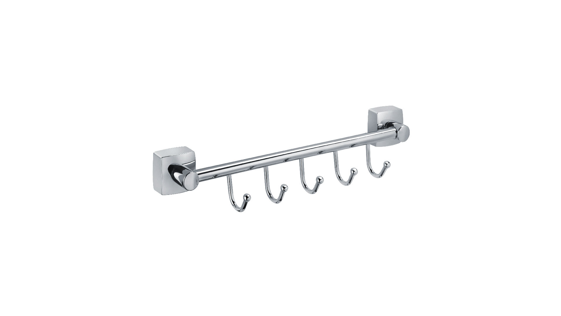 Планка 5 крючка Fixsen Kvadro FX-61305В-5