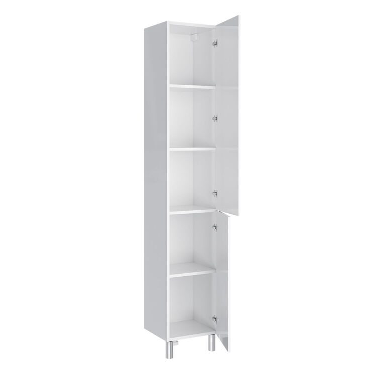 Шкаф-пенал SanStar Аура 33см 300.1-3.4.1. белый