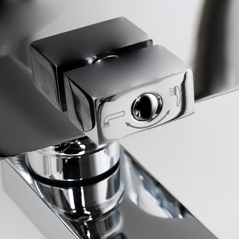 Смеситель для ванны с душем Wasserkraft Alme 1502L хром
