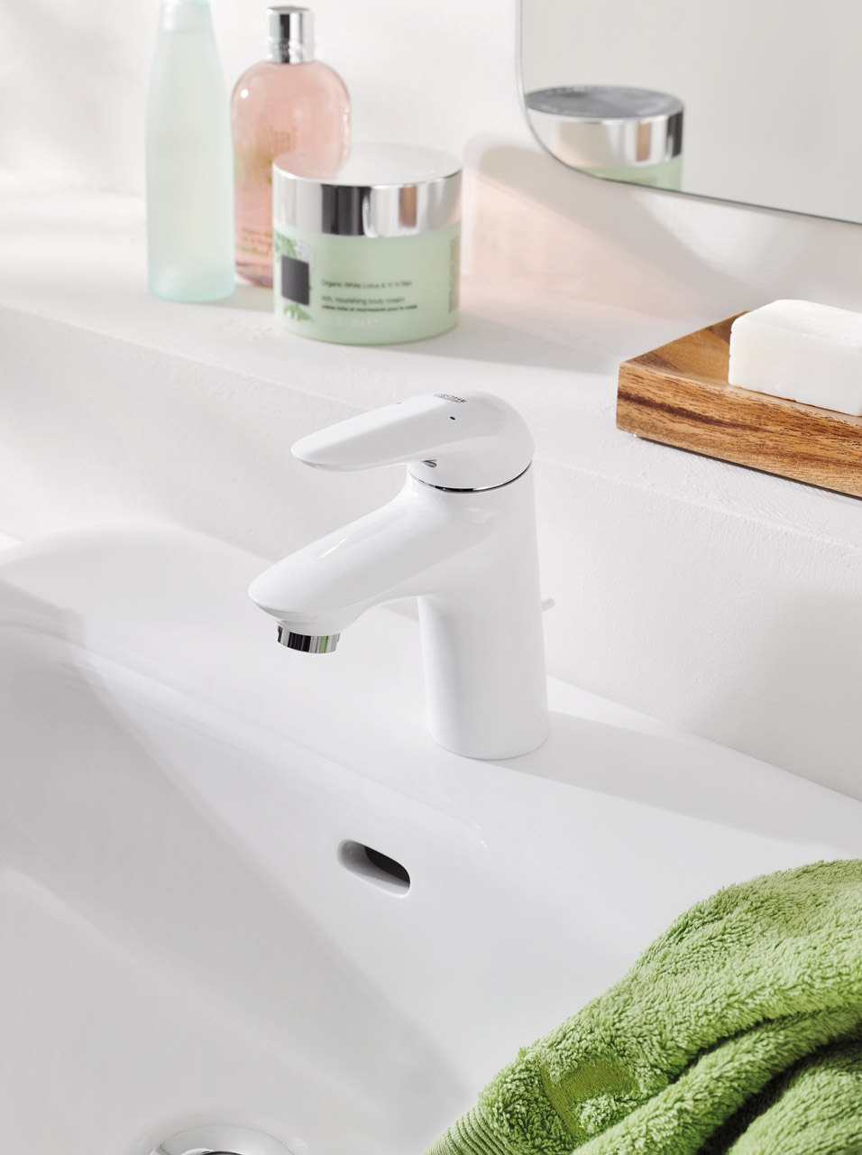 Смеситель для раковины Grohe Eurostyle 23707LS3 белый