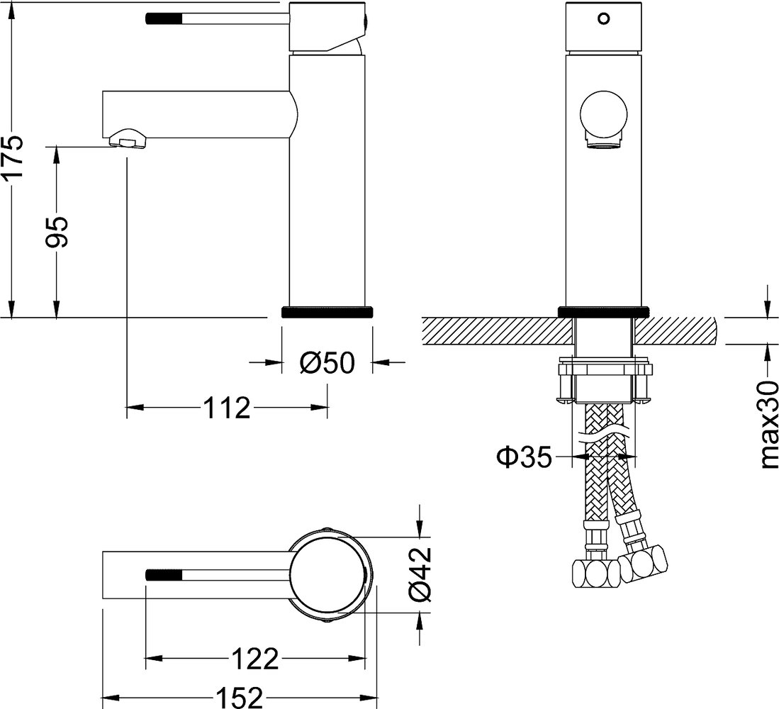 Смеситель для раковины Timo Saona 2361/00F хром