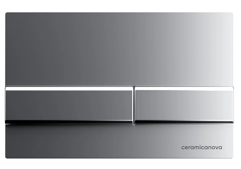 Система инсталляции для унитазов Ceramica Nova Envision Flat CN1002M с кнопкой хром матовая