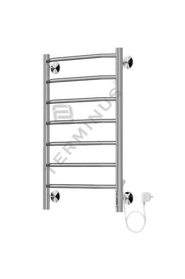 Полотенцесушитель электрический Terminus Классик П6 45х65 см 4630080267107 с полкой, хром