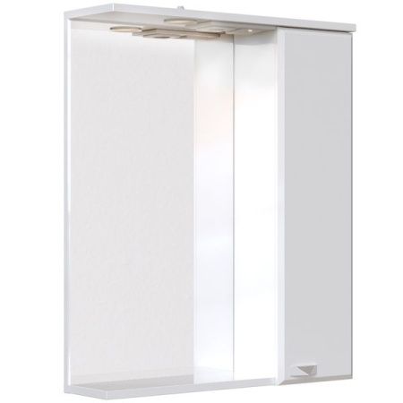 Зеркало-шкаф SanStar Cristal 60 85.1-2.5.1. с подсветкой, белый