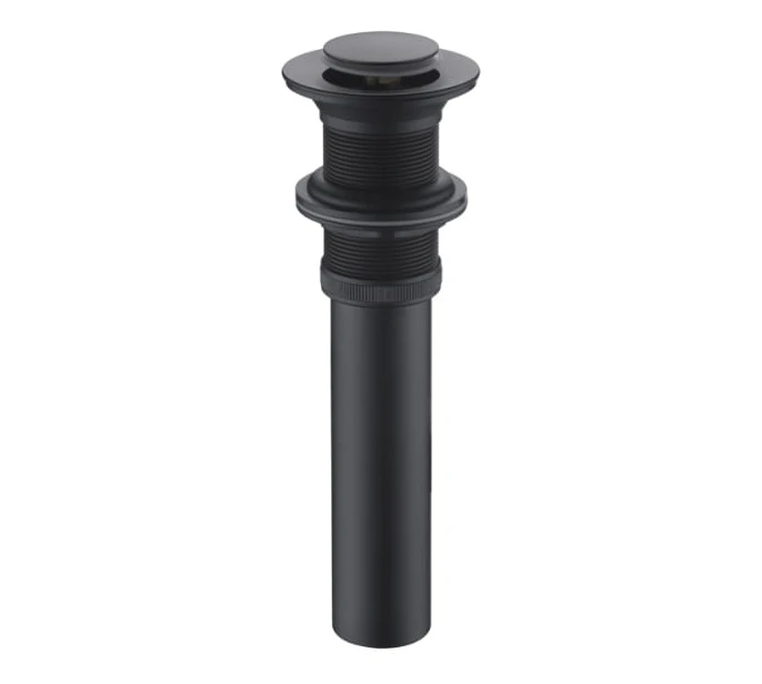 Донный клапан Bravat P6443BW-ENG черный