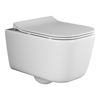 Комплект инсталляции Ceramica Nova CN121002CH с унитазом CN3005, кнопка хром глянец