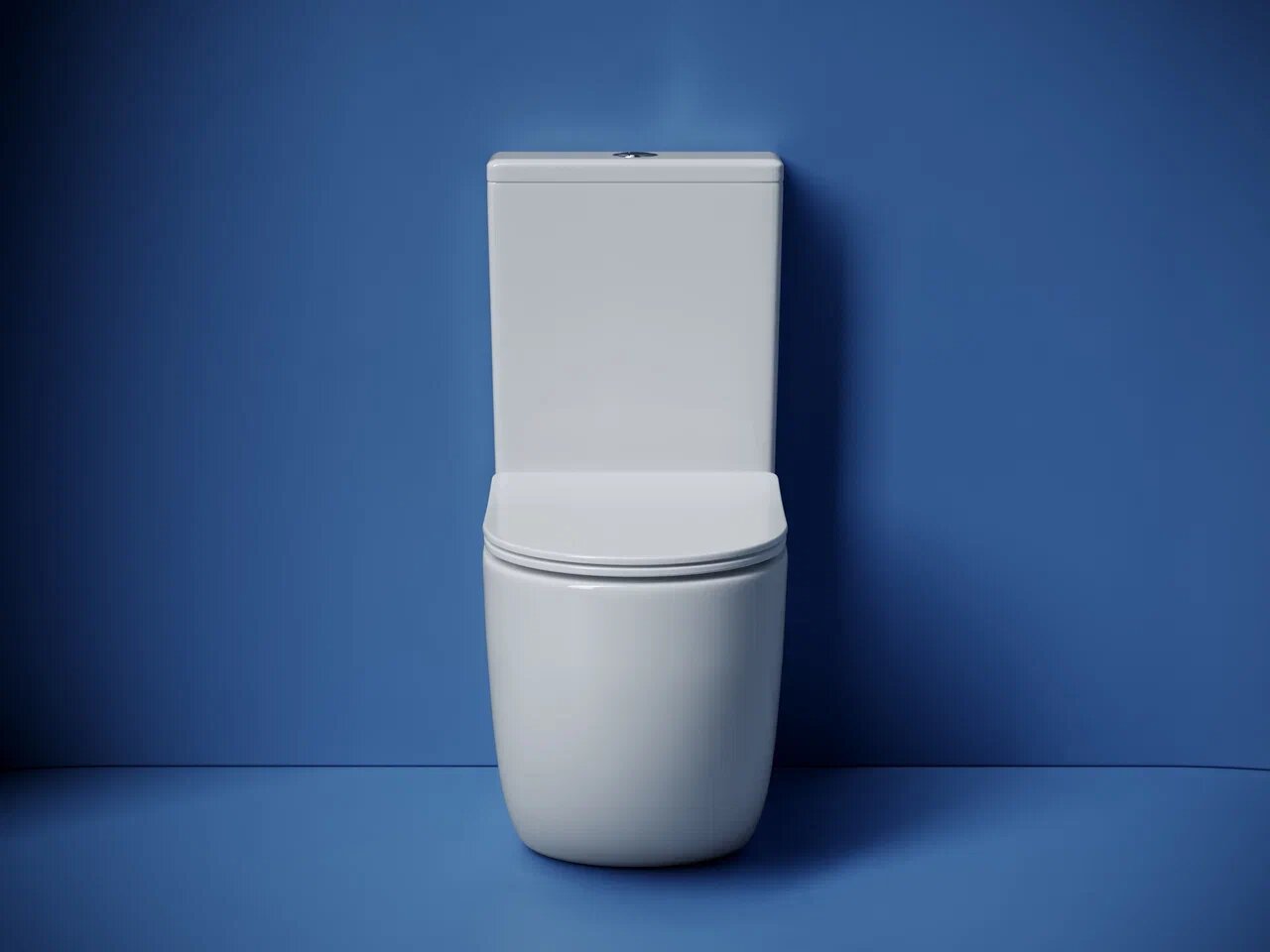 Унитаз-компакт Ceramica Nova Metropol CN4001T белый глянцевый