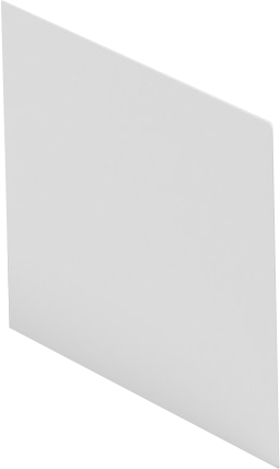 Боковой экран Whitecross 70см 1101.07056.100 белый