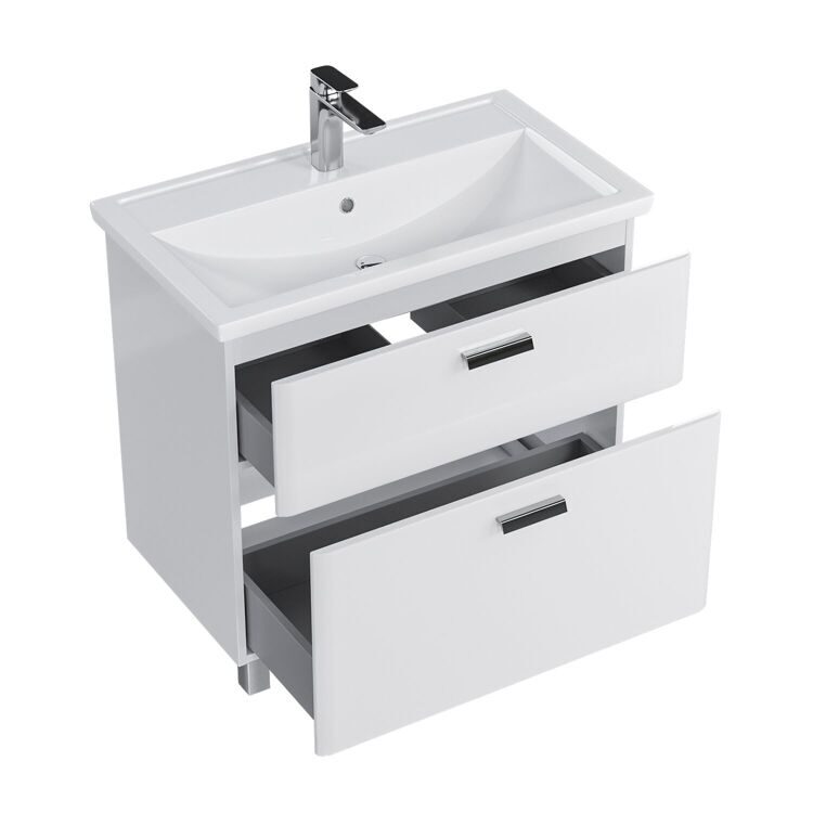 Тумба под раковину SanStar Gretta 80 332.1-1.5.1. белая