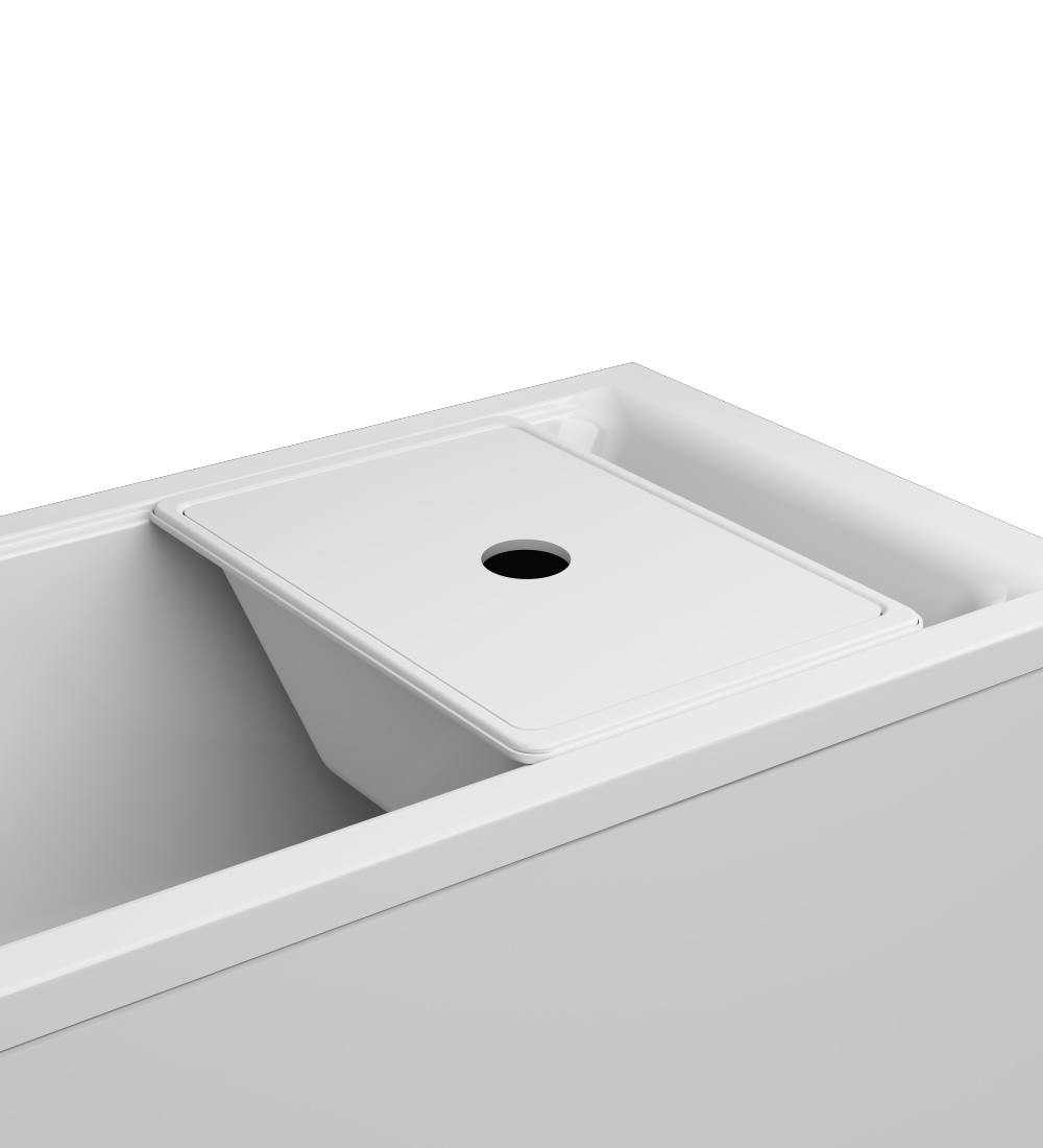 Акриловая ванна AM.PM Gem 160x70 W90A-160-070W-A белая глянцевая