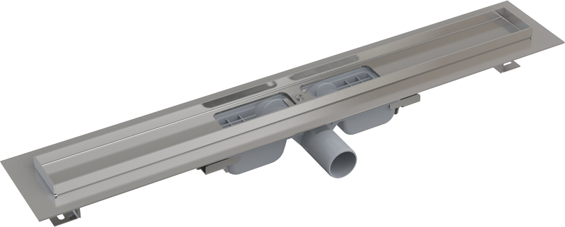 Душевой лоток AlcaPlast APZ101 650 с опорами, хром