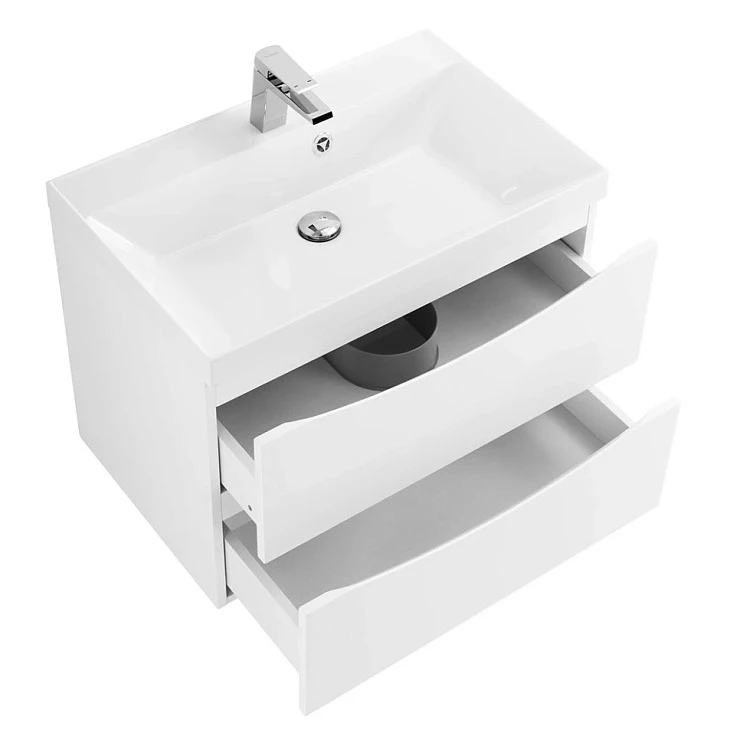 Тумба под раковину BelBagno Marino 60 MARINO-600-2C-SO-BL-P белая глянцевая