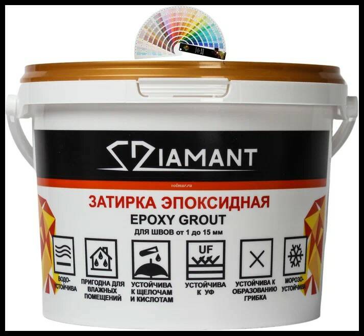 Эпоксидная затирка Diamant - 1450 2,5 кг 