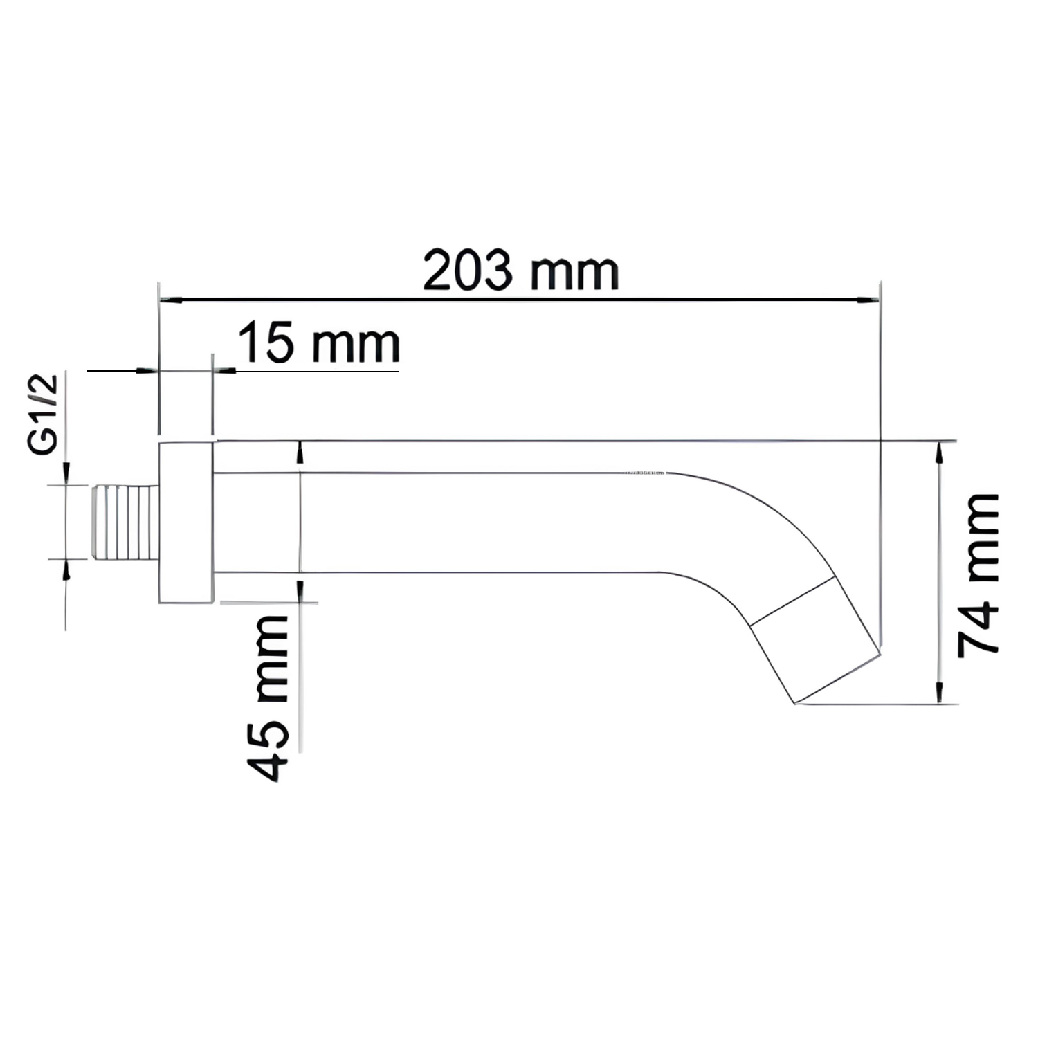 Кронштейн Wasserkraft Wern A098 хром