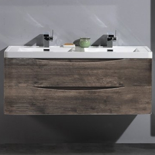 Тумба с раковиной BelBagno Ancona 120 ANCONA-N-1200-2C-SO-2-RW темный дуб