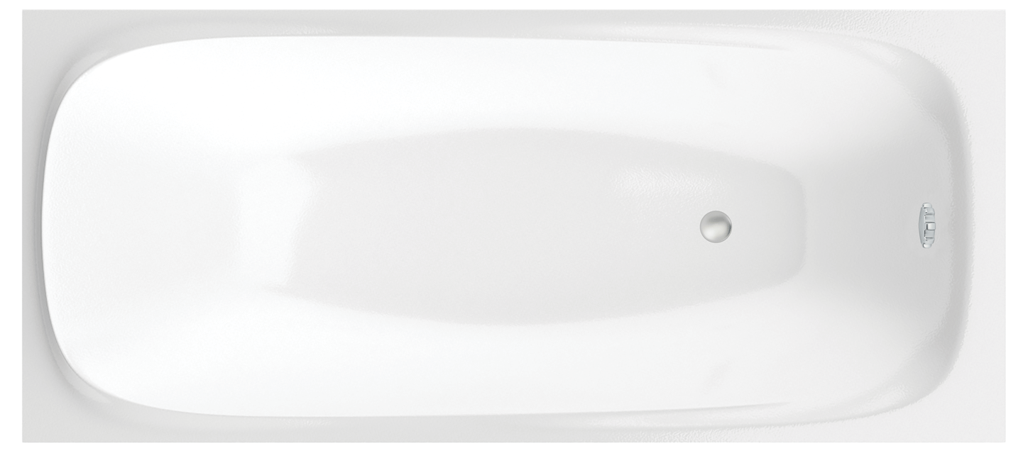 Акриловая ванна C-bath Saturn 170x75 CBQ012001 белая глянцевая