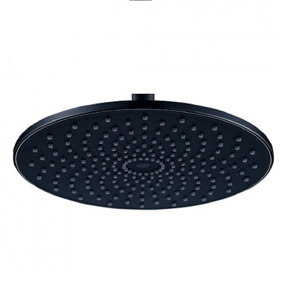 Верхний душ BERGES NARDIS R BLACK 072004 черный матовый