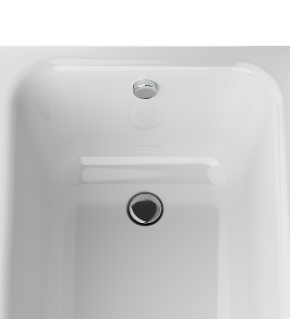 Акриловая ванна AM.PM Like 170x70 W80A-170-070W-A белая глянцевая