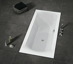 Ванна из искусственного камня Riho ESSENCE B2W 200х90 B144001005 белая глянцевая