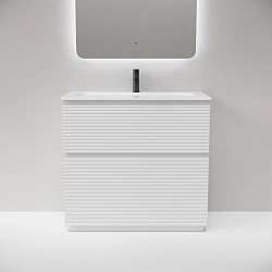 Тумба под раковину Sancos Folk Floor 90 FL90FW напольная, Bianco