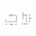 Полотенцедержатель Grohe Essentials Cube 40510001 хром