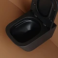Унитаз-компакт Ceramica Nova Union CN4009TMB черный матовый
