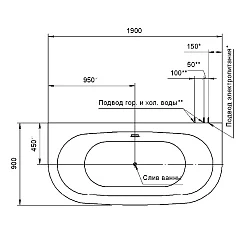 Экран Aquatek Морфей 180047 белый