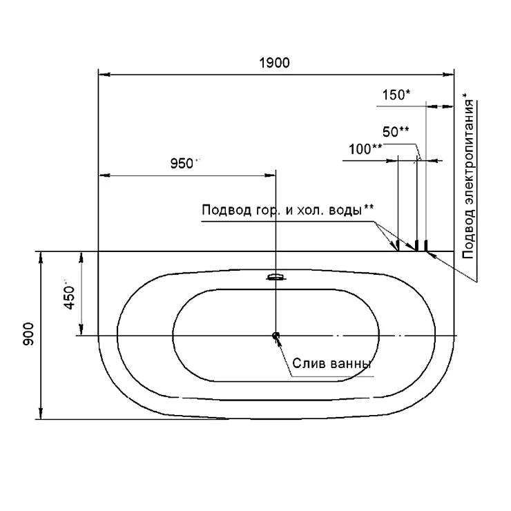 Экран Aquatek Морфей 180047 белый