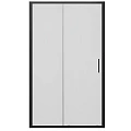 Душевая дверь в нишу Bravat Blackline 120x200см BD120.4101B профиль черный, стекло прозрачное