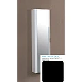 Шкаф-пенал Cezares Moderno 35см 44714 с зеркалом, черный