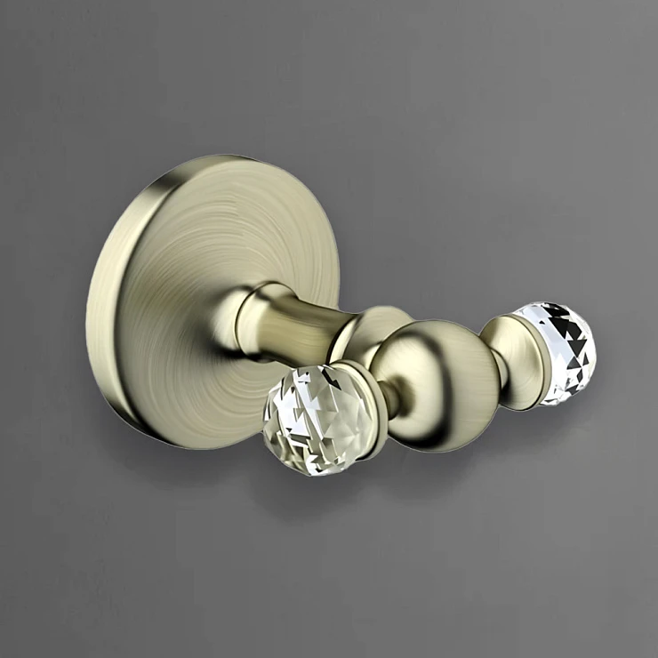 Крючок Art&Max Antic Crystal AM-E-2686SJ-Br бронза