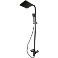 Душевая стойка D&K Berlin Technische DA1433725A02 черная матовая