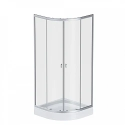 Душевой уголок AM.PM X-Joy 80x80см W88E-205-080MT профиль матовый хром, стекло прозрачное